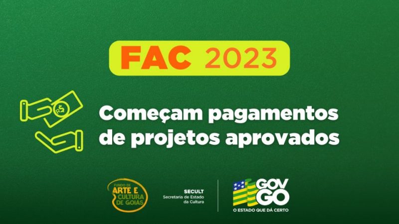 Governo de Goiás começa pagamento do FAC 2023